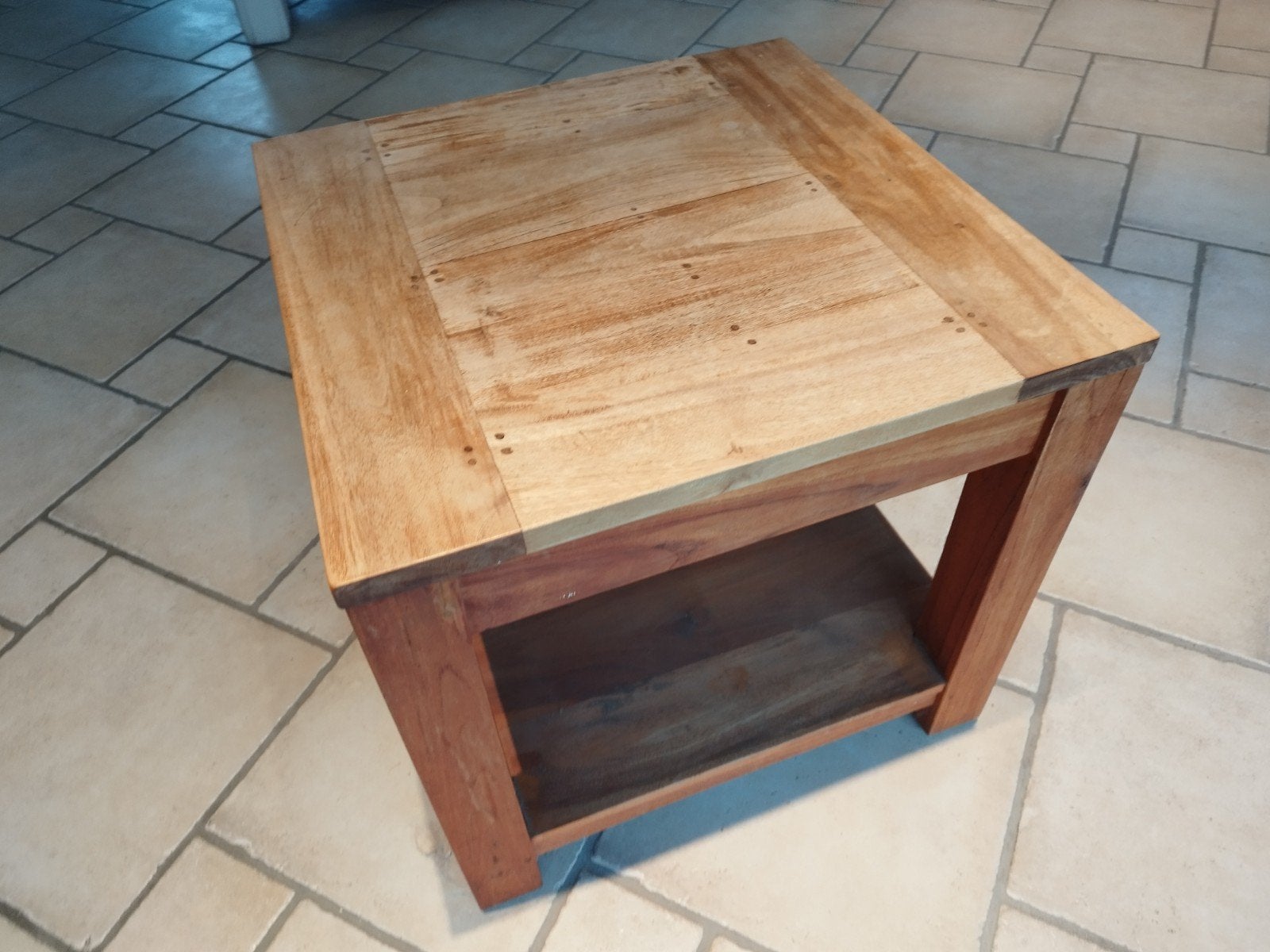 Table basse en bois de teck, Enlèvement, Teck