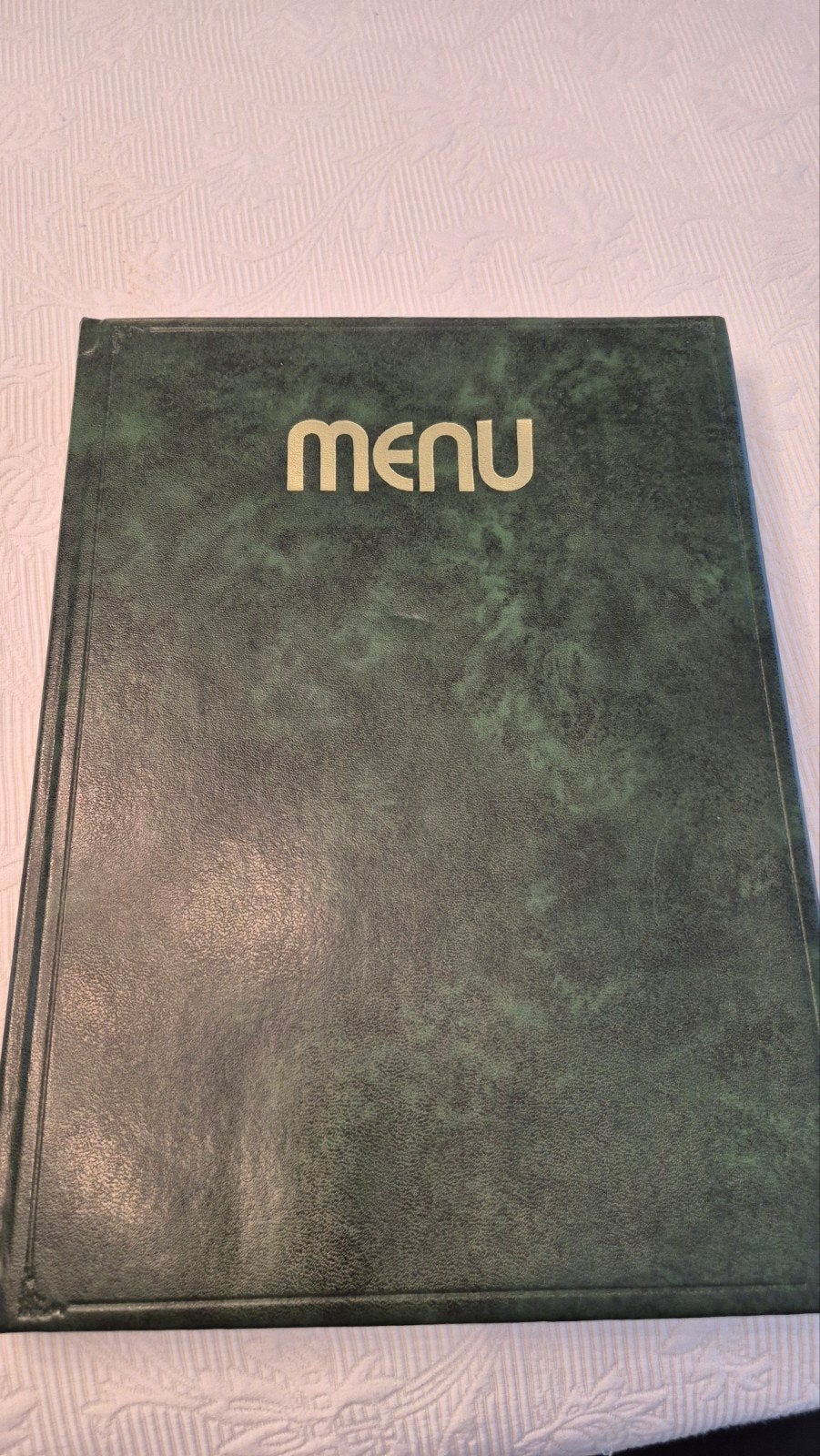 Menu kookboeken, Enlèvement, Comme neuf