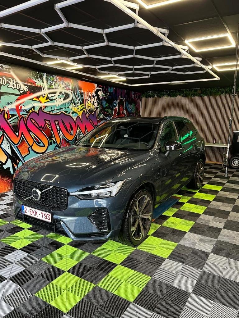 Volvo XC60 T6 AWD 2021, Auto's, Automaat, Blauw, Leder, XC60