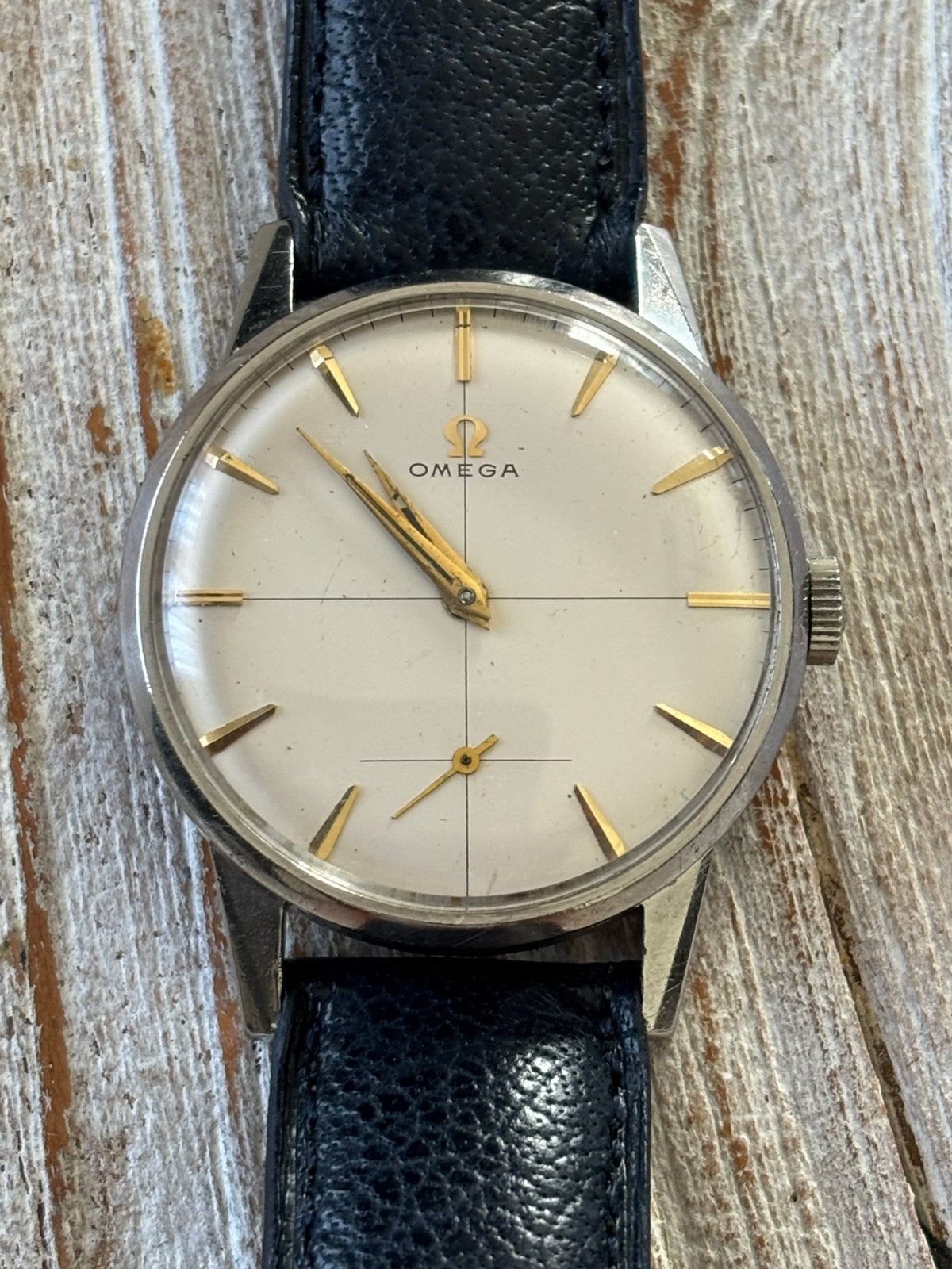 Oméga vintage., Montre-bracelet, 1930 à 1960, Enlèvement ou Envoi, Acier