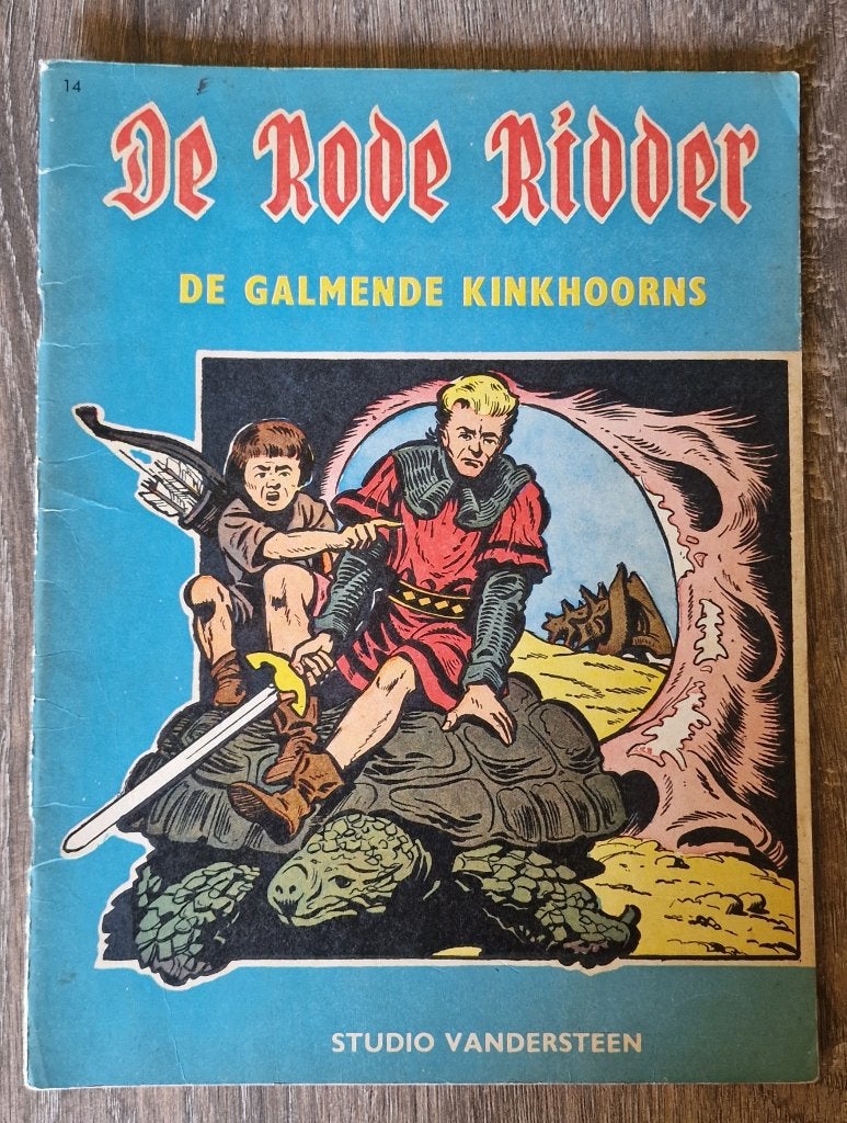 De Rode Ridder - Nummer 14 - van 1965, Boeken, Stripverhalen, Gelezen, Willy Vandersteen, Eén stripboek, Ophalen of Verzenden