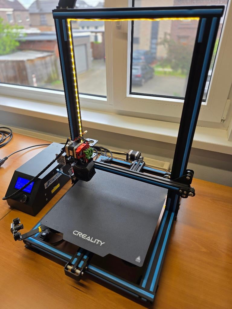 Creality CR-10S, Octo Print, Camera, Bed Leveling, Support.., Computers en Software, 3D Printers, Gebruikt, Filament, Ingebouwde Wi-Fi
