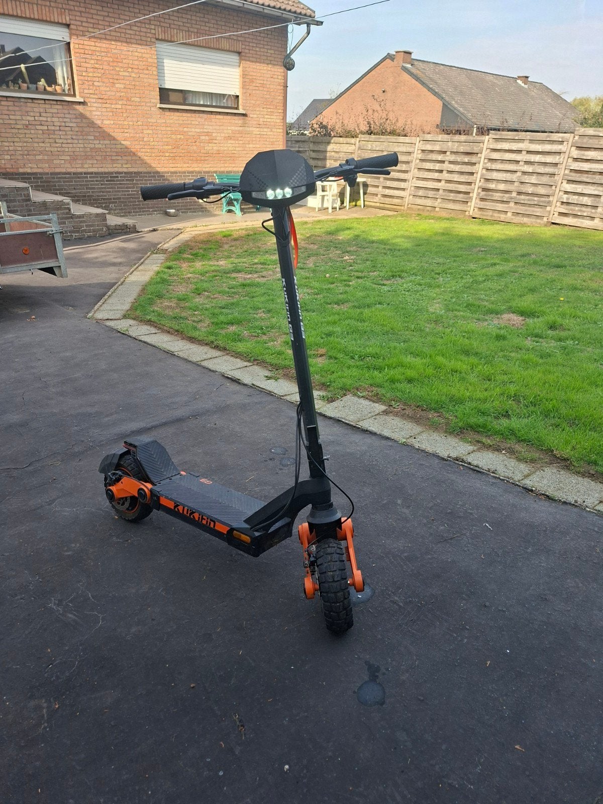 te koop elektrische step, Fietsen en Brommers, Ophalen, Gebruikt, Elektrische step (E-scooter), Kukirin