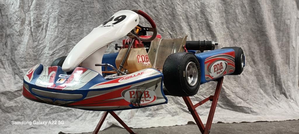 Gillard Chassis met Origineel Honda GX270, Enlèvement, Comme neuf, Kart