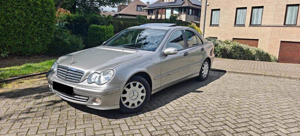Mercedes C180 K 2007 162Km Automaat airco Euro 4 CT BLANCO, Auto's, Mercedes-Benz, Bedrijf, Te koop, C-Klasse, ABS, Airbags, Airconditioning