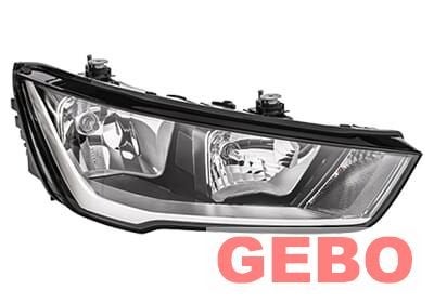 Audi A1 2014 t/m 2019 koplamp rechts H7+H15 8XA 941 004, Neuf, -, Audi, -