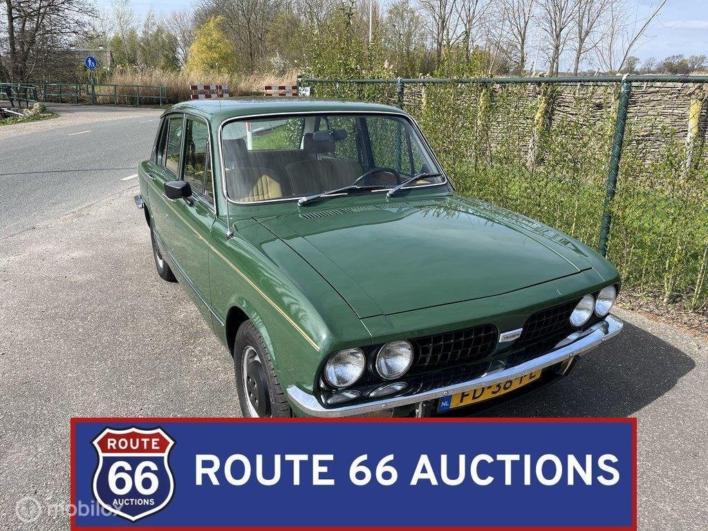 Triumph Dolomite 1850 HL | 1979 | Route 66 Auctions, Triumph, Zwart, Bedrijf, Handgeschakeld