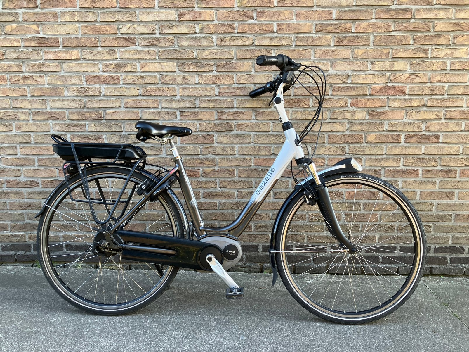 Gazelle elektrische damesfiets met Bosch middenmotor, Enlèvement, Comme neuf, Gazelle