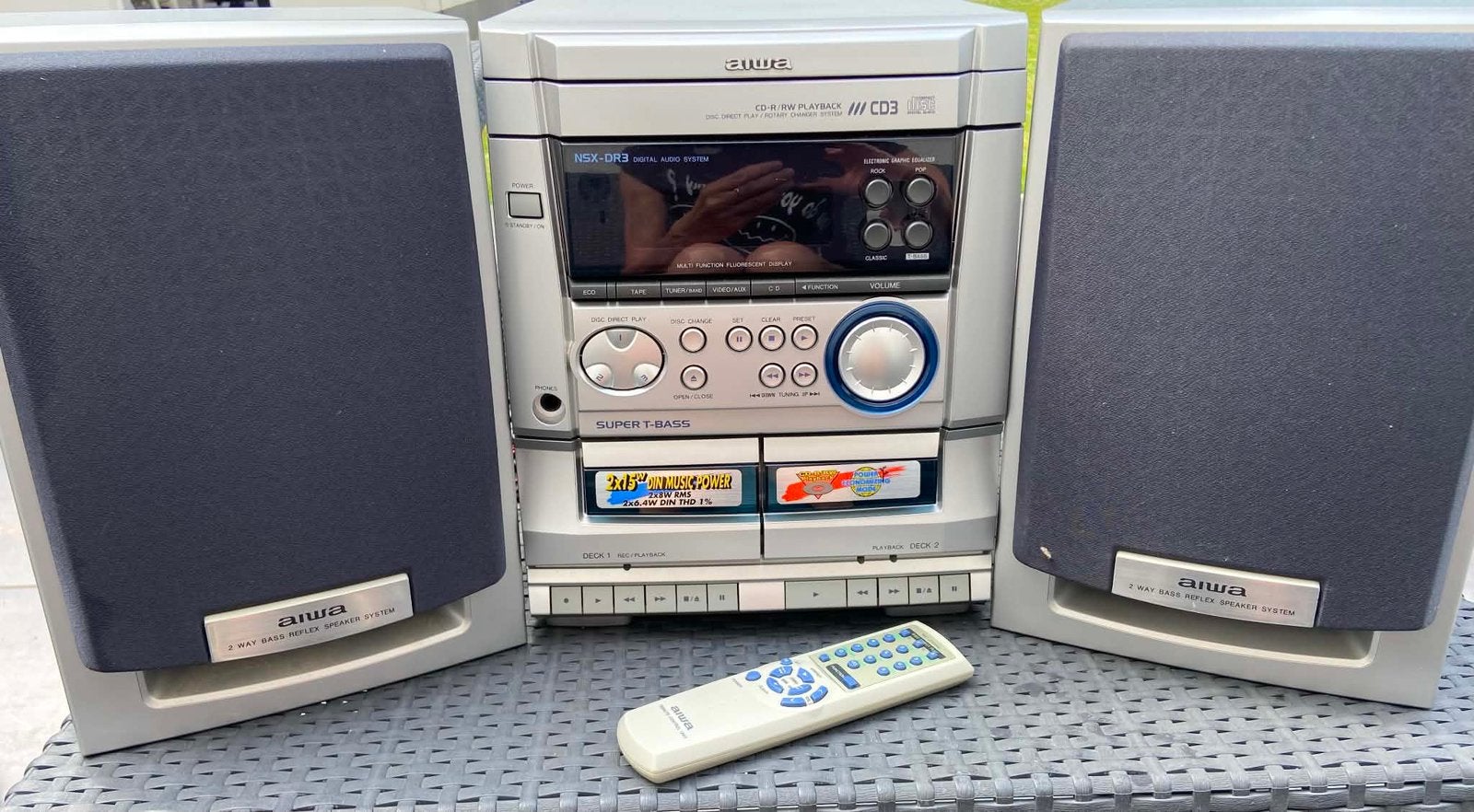 Chaine hi fi, Enlèvement, Utilisé
