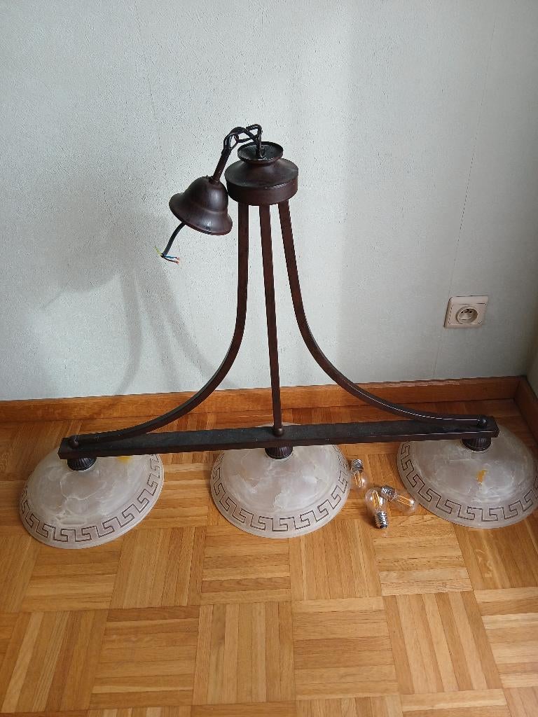 Lustre, Enlèvement, Comme neuf, Verre