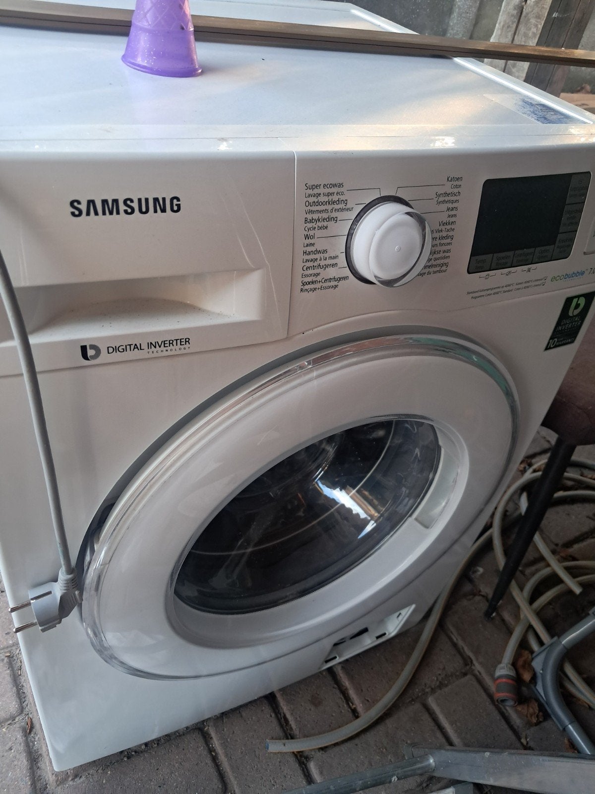 Wasmachine, Elektronische apparatuur, Ophalen
