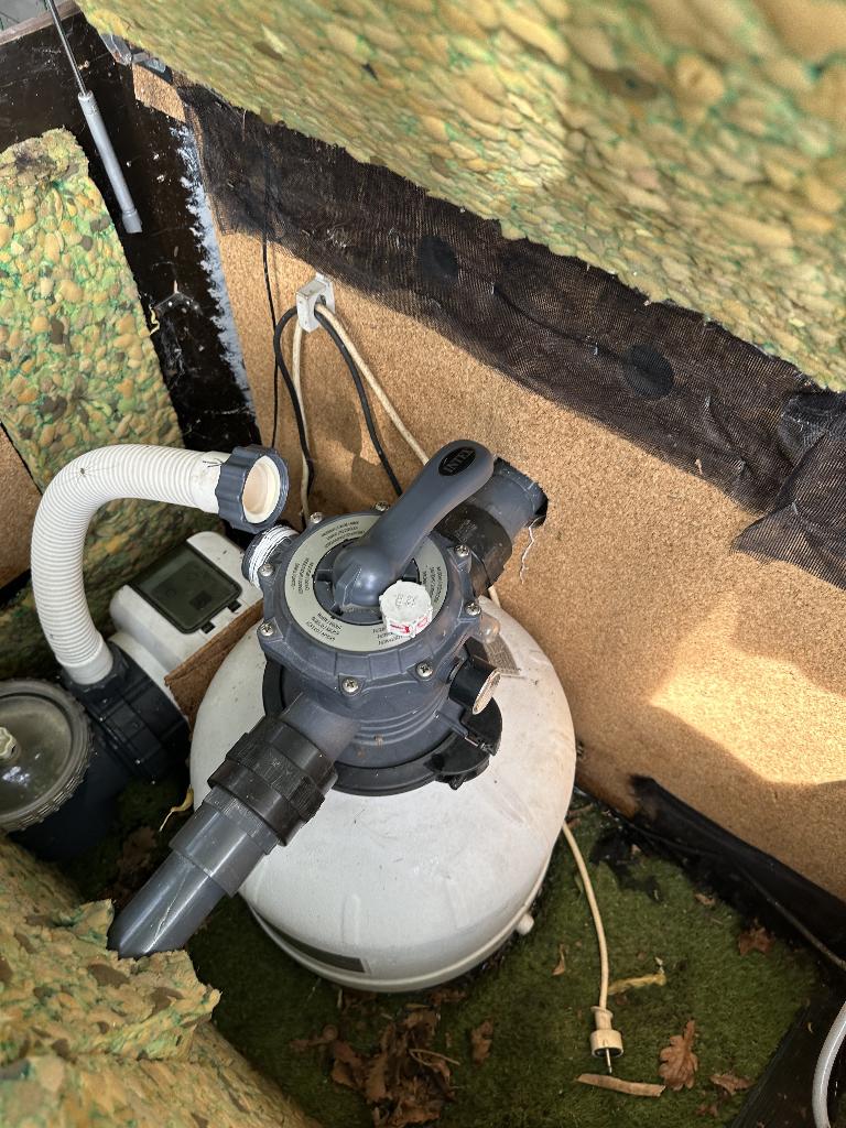 Intex sf60220rc-2 zandfilterpomp, Ophalen, Gebruikt, Zwembadpomp