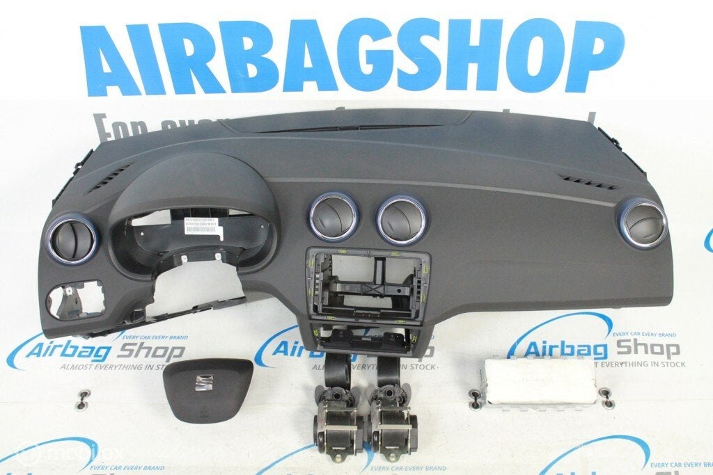 Airbag kit Tableau de bord Seat Ibiza 6J facelift 2016-...., Autos : Pièces & Accessoires, Enlèvement ou Envoi, Utilisé