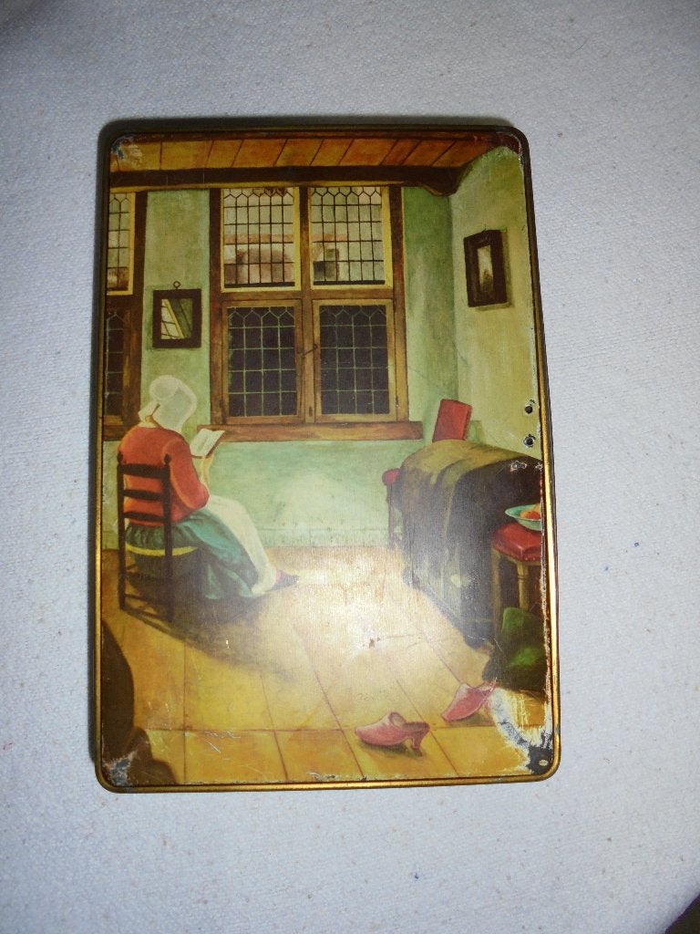 Vintage blik Jacques Superchoclat, Verzamelen, Blikken, Ophalen of Verzenden, Gebruikt, Overige, Overige merken