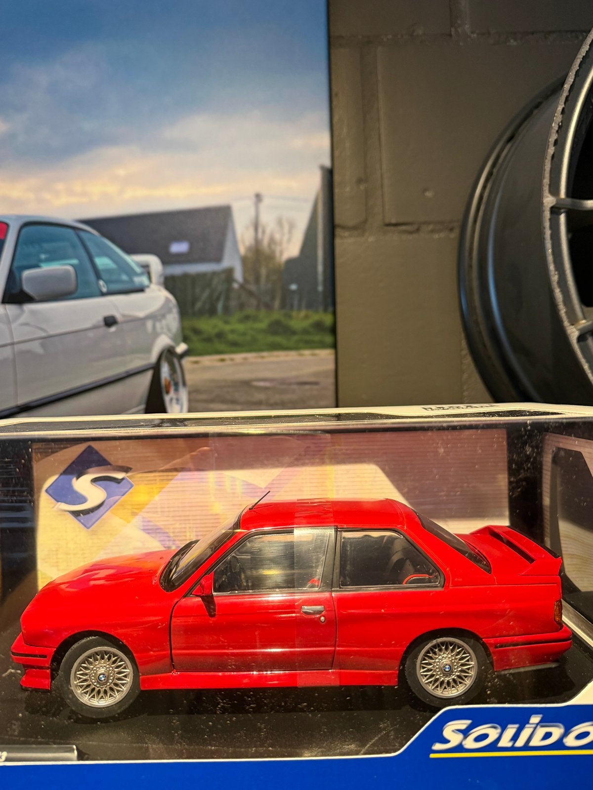Bmw E30 M3, Hobby & Loisirs créatifs, Enlèvement ou Envoi, Solido