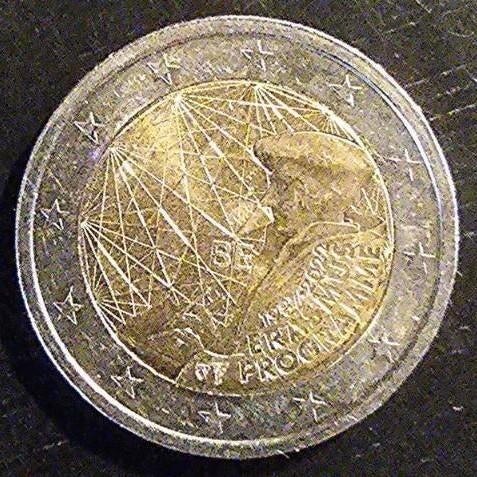 Pièce commémorative 2 € 2022 Belgique, Enlèvement ou Envoi, Métal, Monnaie en vrac