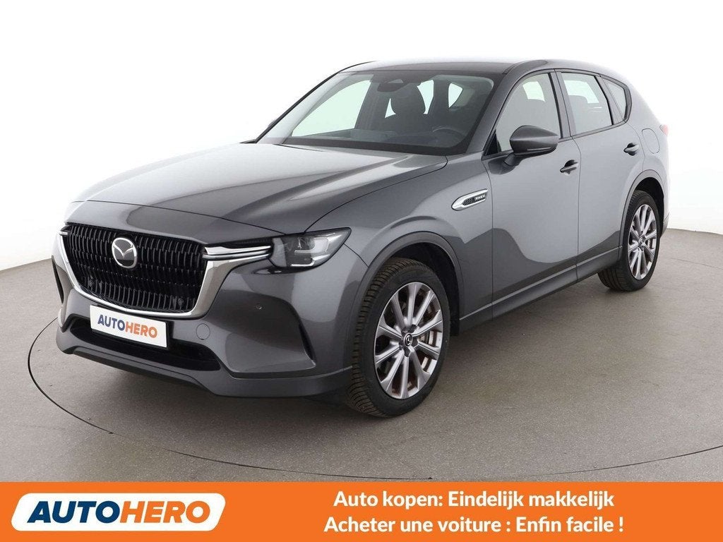 Mazda CX-60 2.5 e-Skyactiv Plug-in Hybrid Exclusive-Line AWD, Auto's, Mazda, Te koop, CX-60, 4x4, ABS, Airbags, Airconditioning