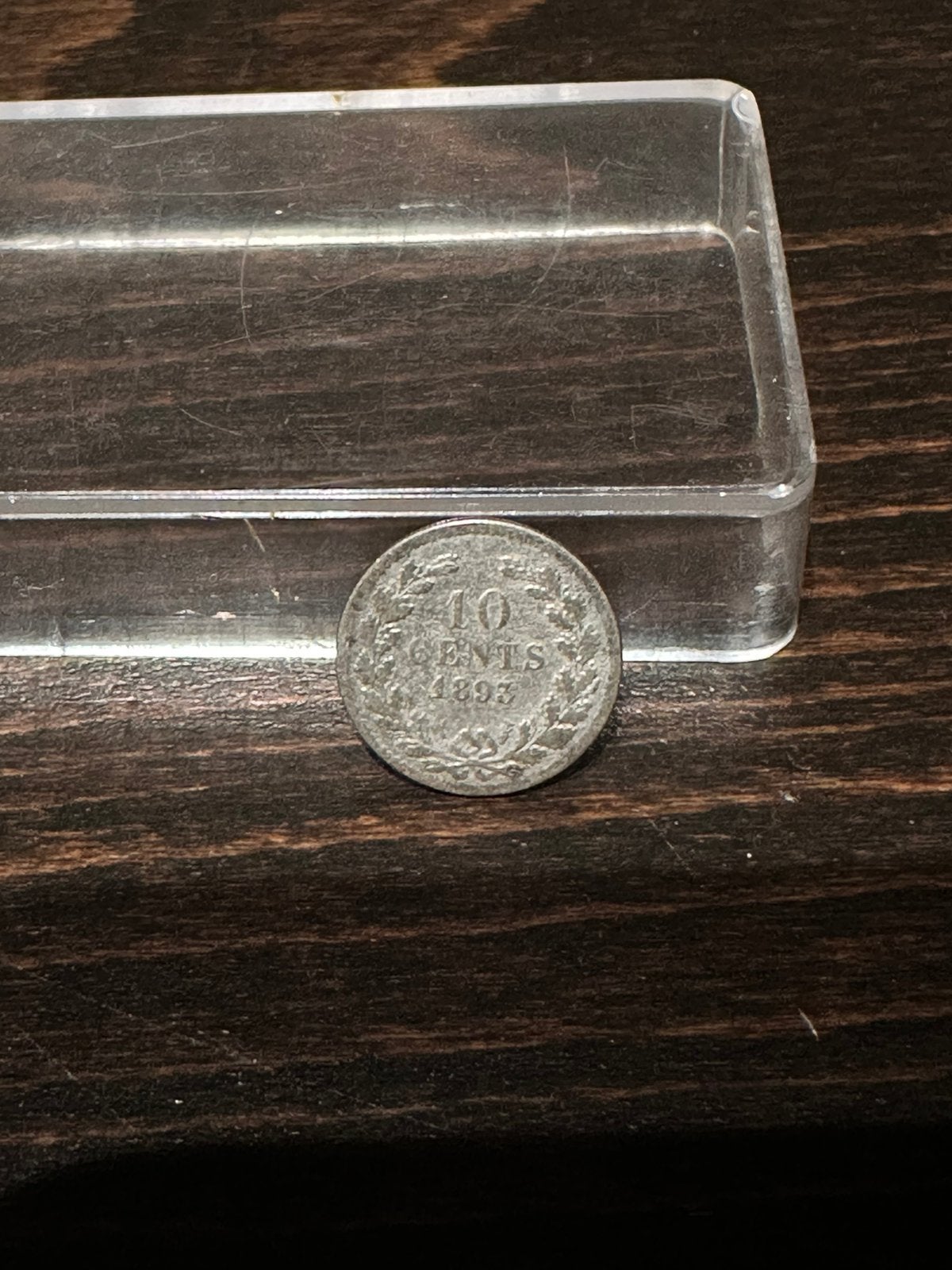 10 cent 1893 uit Nederland!, Antiek en Kunst, Ophalen of Verzenden