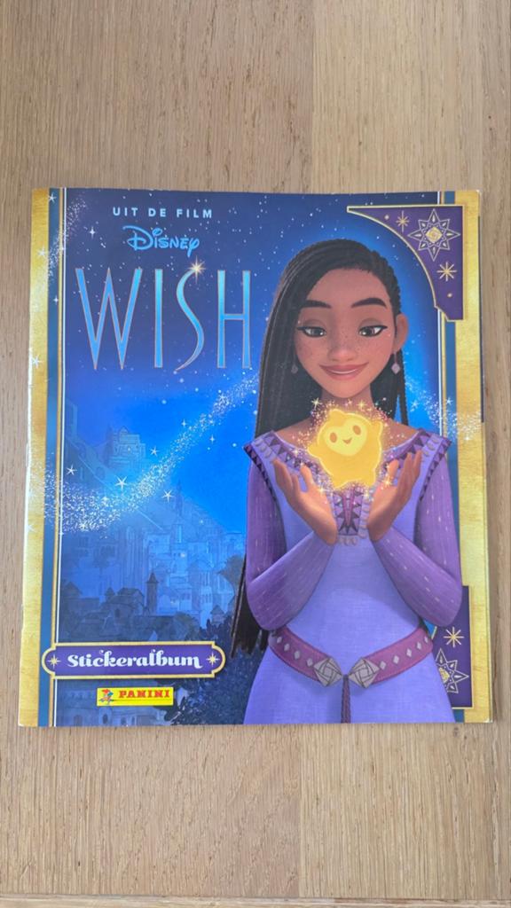 Leeg PANINI sticker album Disney uit de film Wish, Enlèvement ou Envoi, Neuf, Bande dessinée ou Dessin animé