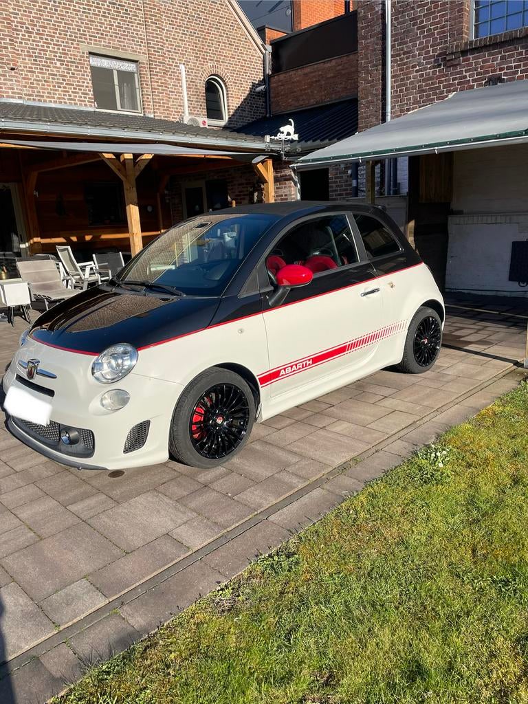 Abarth 500C Tricolor Cabrio, Autos, Cuir, Achat, Cabriolet, 2 portes