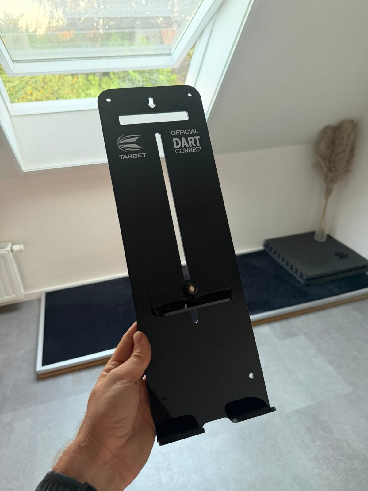 Target tablet houder, Sport en Fitness, Darts, Ophalen, Zo goed als nieuw