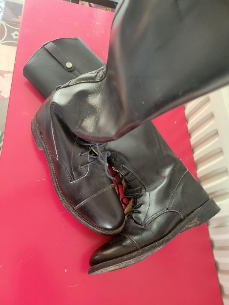 Bottes d'équitation en cuir John Ashbourne. Bottes équestres, Enlèvement ou Envoi