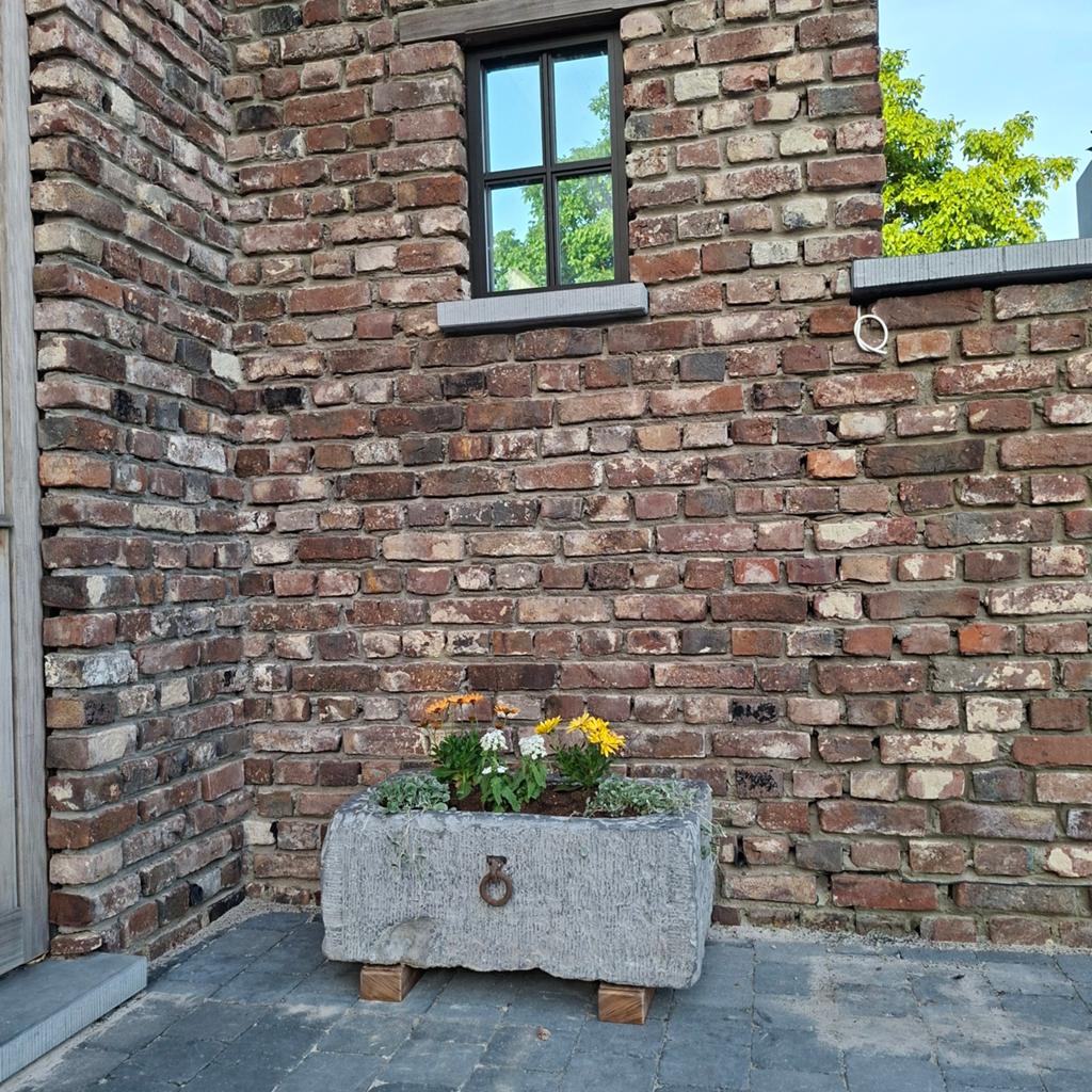 Oude veldbrandstenen afkomstig van een oude hoeve, Doe-het-zelf en Bouw, Metselstenen, Ophalen, Bakstenen