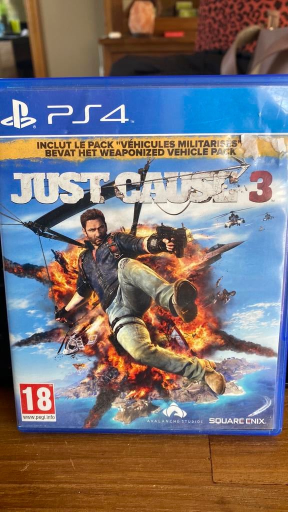 PS4 Just Cause 3, Games en Spelcomputers, Ophalen, Zo goed als nieuw, Avontuur en Actie, Vanaf 18 jaar