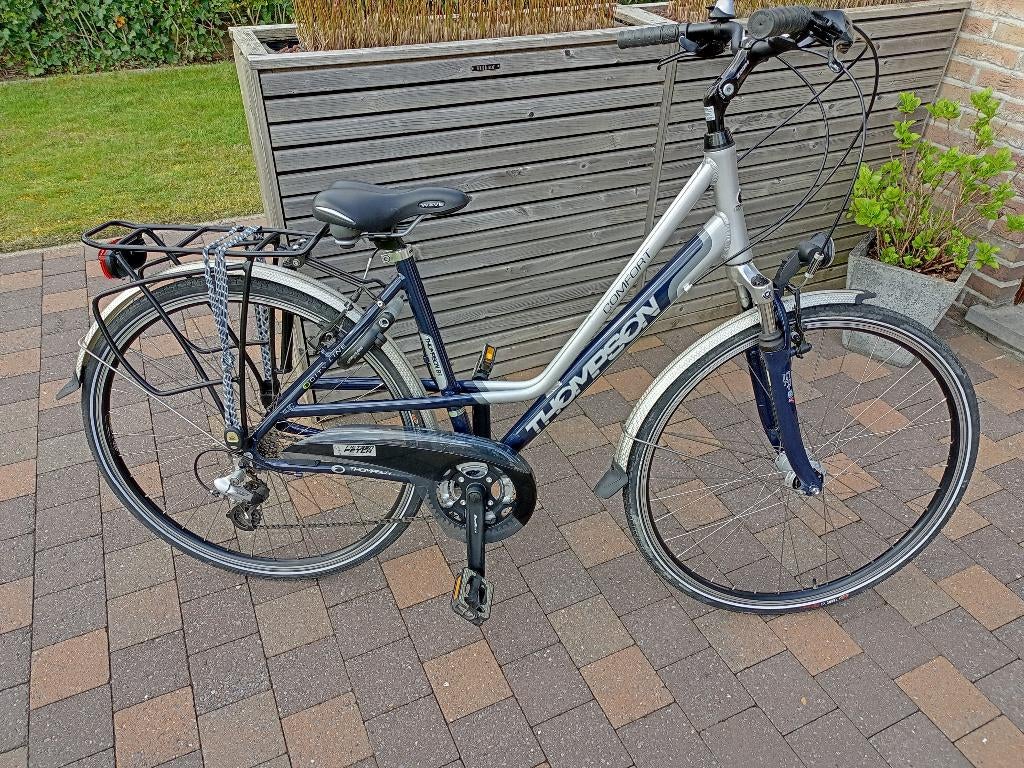 damesfiets, Fietsen en Brommers, Fietsen | Dames | Damesfietsen, Velgrem, Versnellingen, Zo goed als nieuw, 50 tot 53 cm