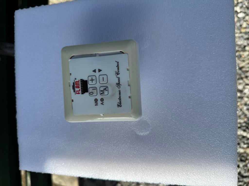 Flam snelheidsregelaar, Huis en Inrichting, Kachels, Ophalen, Zo goed als nieuw, Inbouw, Houtkachel