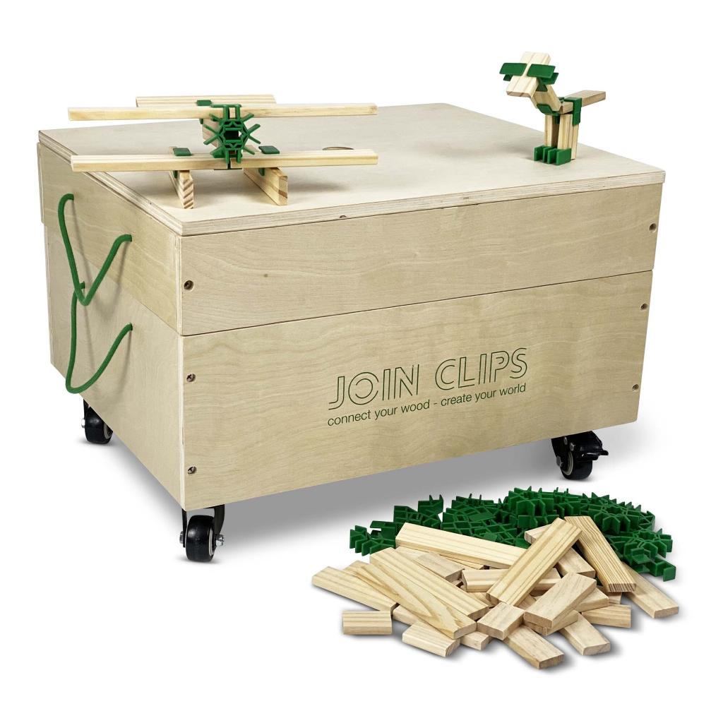 Join Clips : luxe kist 500 bouwplankjes PRO JC500, Ophalen of Verzenden, Nieuw, Overige merken