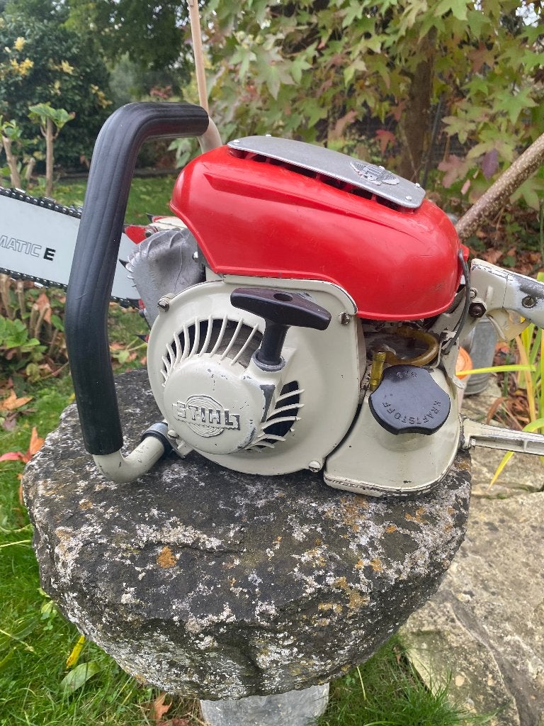 Tronçonneuse Stihl Contra, Jardin & Terrasse, Enlèvement ou Envoi, Utilisé