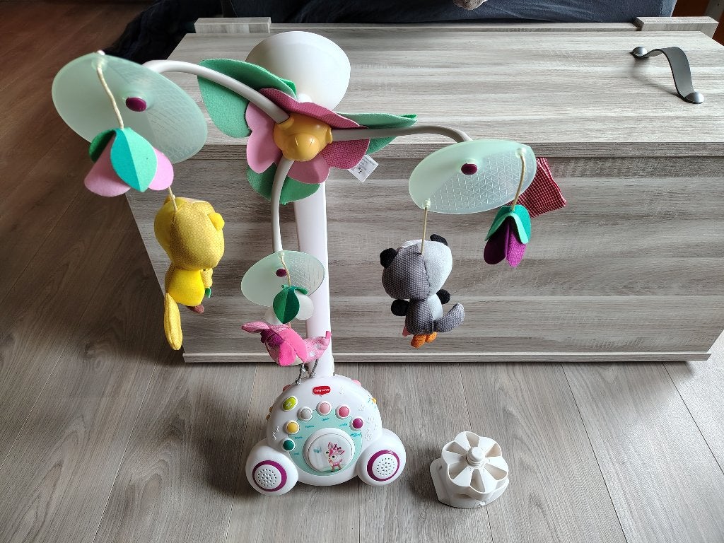Mobile musical pour berceau, Enfants & Bébés, Enlèvement, Utilisé, Mobile, Avec lumière