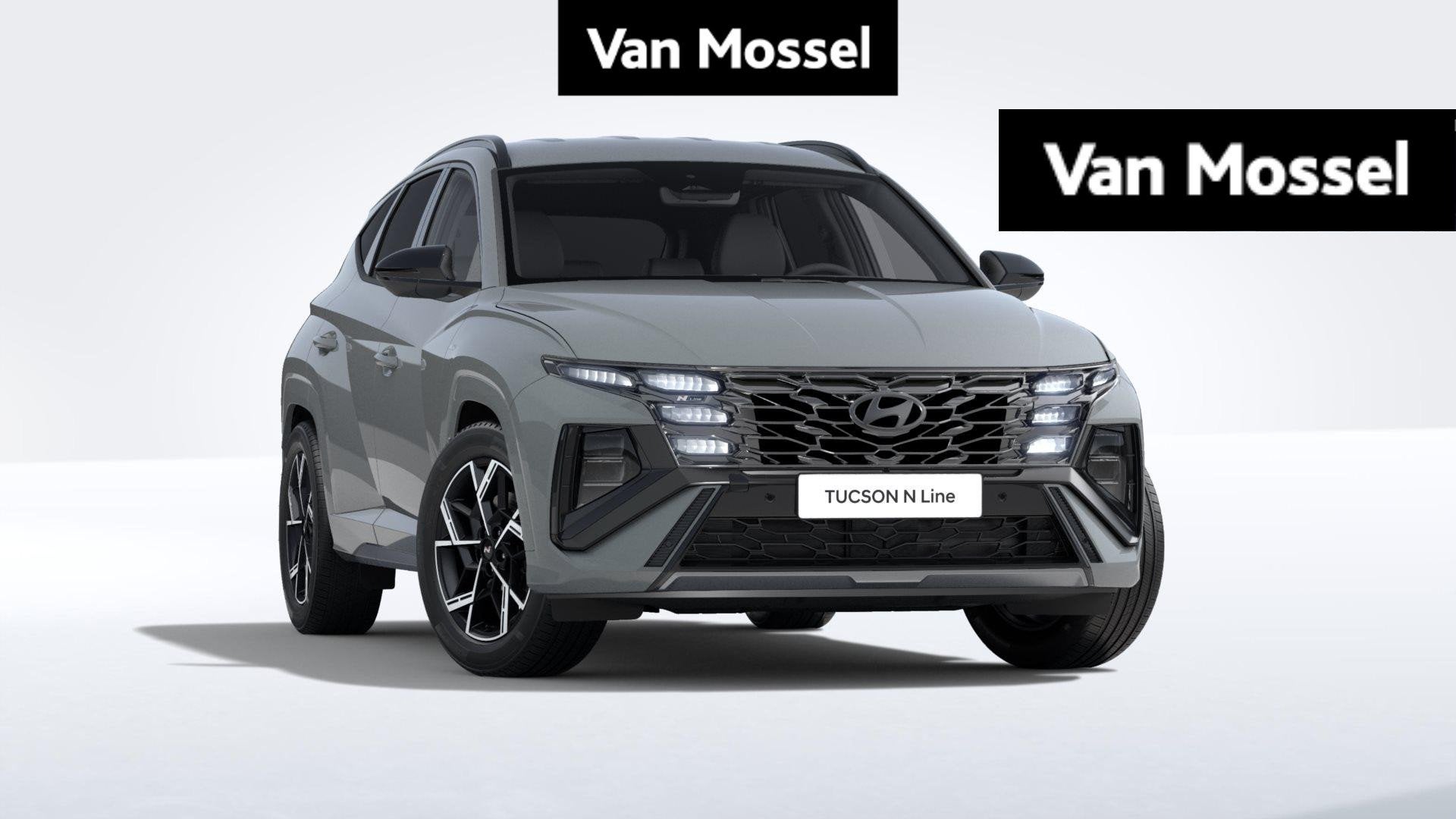 Hyundai Tucson 1.6 T-GDi Hybrid Feel N-Line (automatique), Argent ou Gris, 129 g/km, Entreprise, Entretenue par le concessionnaire