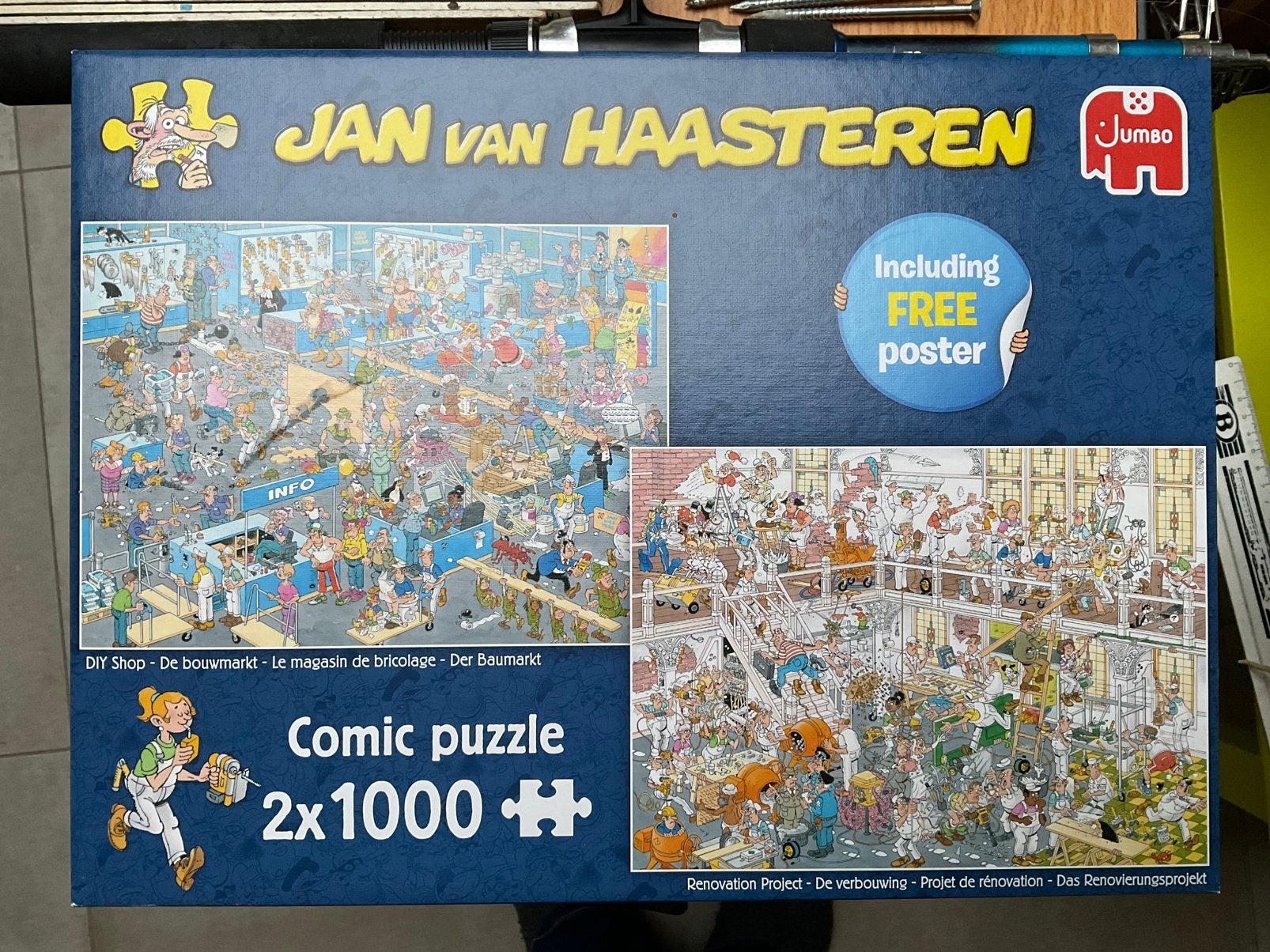 Jan van Haasteren, Ophalen, Zo goed als nieuw