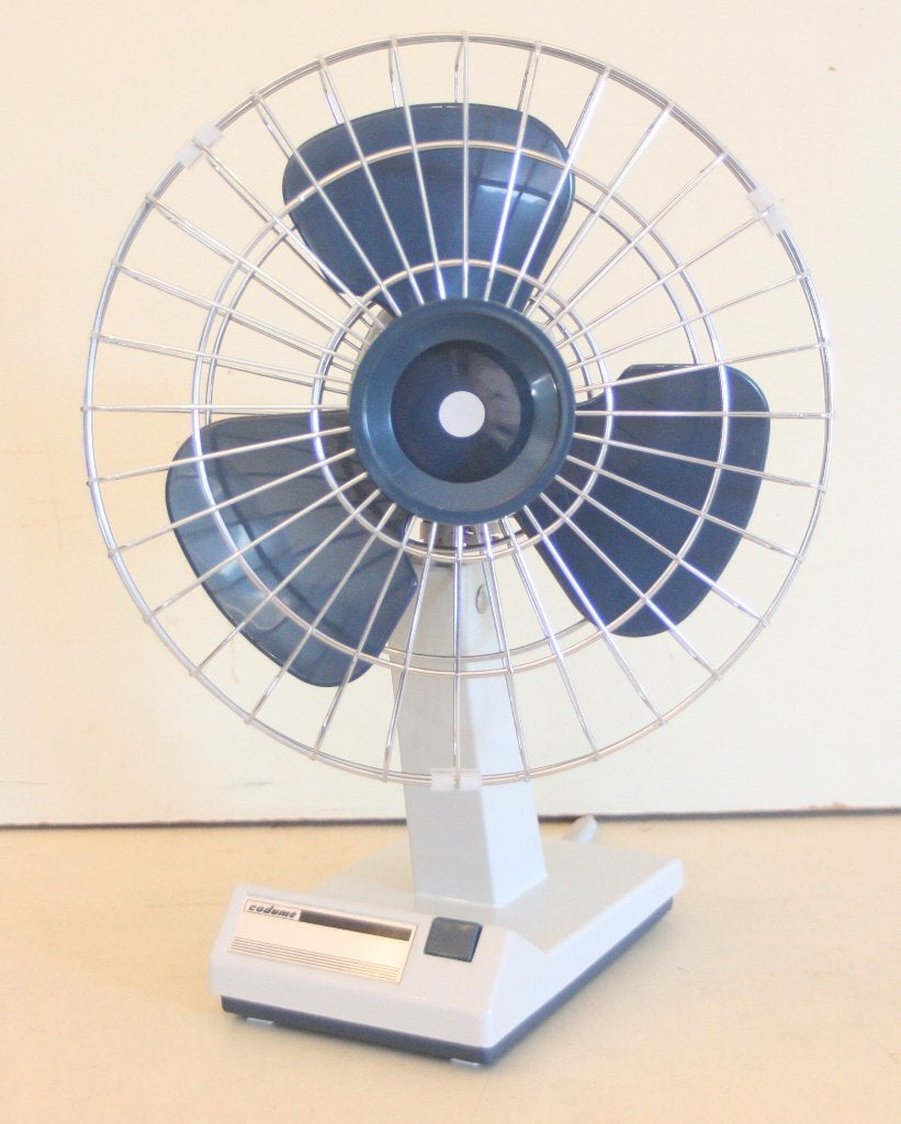 Vintage Codumé Ventilator Uit Jaren 60 / In Perfecte Staat, Electroménager, Enlèvement ou Envoi, Comme neuf, Ventilateur de table