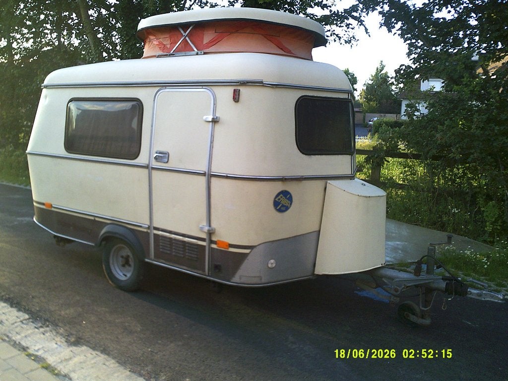Eriba puck te koop, Caravanes & Camping, Caravanes, Particulier, jusqu'à 2, 500 - 750 kg, Autre, Eriba, jusqu'à 4 m, Enlèvement