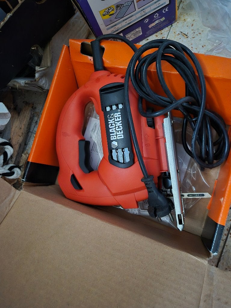 Decoupeerzaag, Doe-het-zelf en Bouw, Ophalen, Gebruikt, Decoupeerzaag, Black & Decker