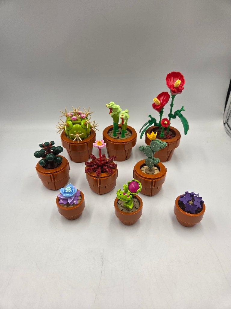 Lego Botanical 10329 Tiny Plants, Lego, Ophalen of Verzenden, Zo goed als nieuw, Compleet