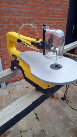 Scie à chantourner Powerplus POWX195 120 W, Bricolage & Construction, Enlèvement, Comme neuf