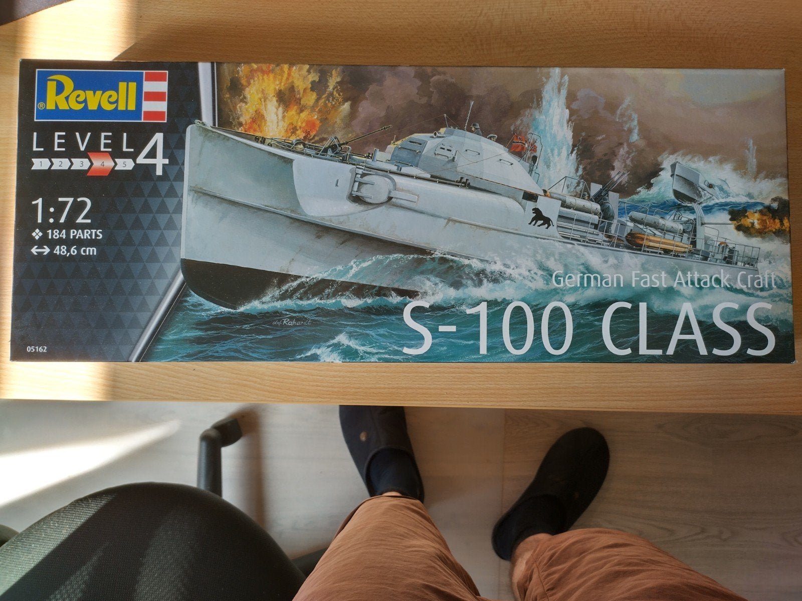 Revell S-100 class (schnellboot), Enlèvement, Revell