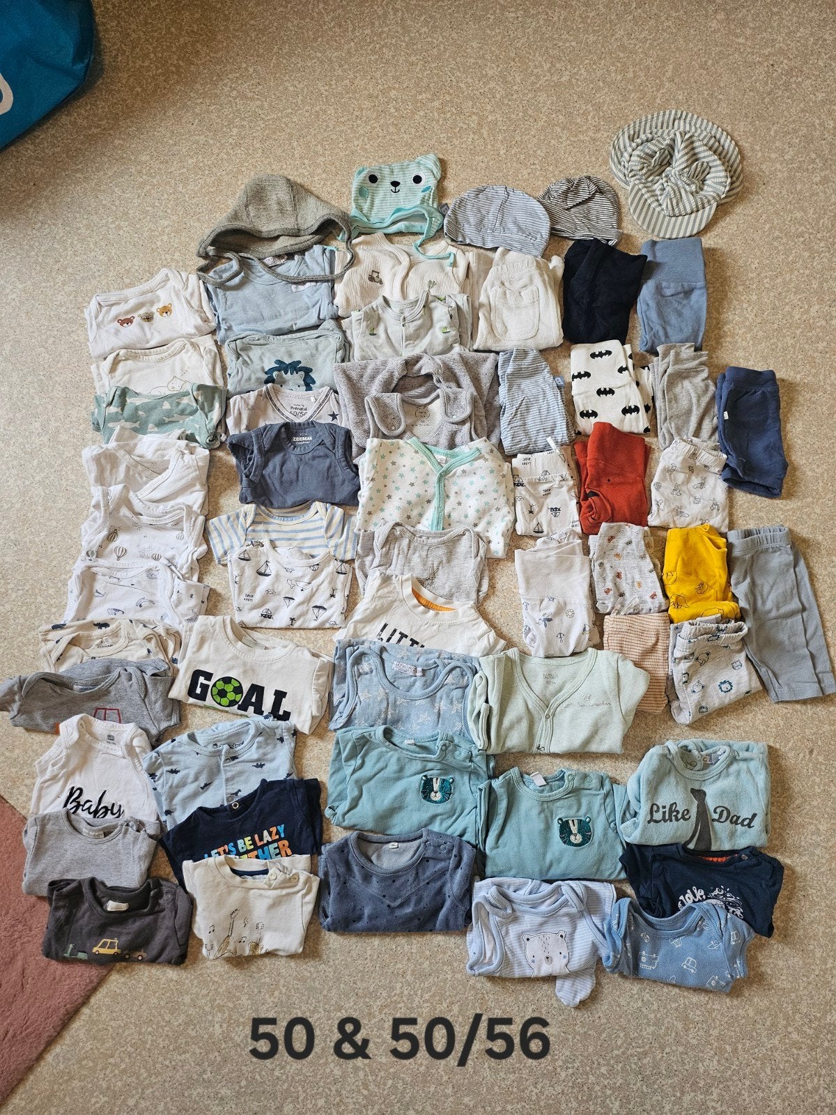 Kledingpakket jongens maat 50, 50/56, 56, 62, 62/68 en 68, Kinderen en Baby's, Ophalen