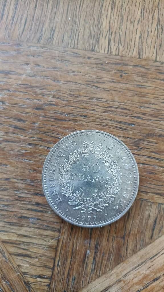 50 francs hercules argent, Enlèvement ou Envoi, Argent, Série, Argent