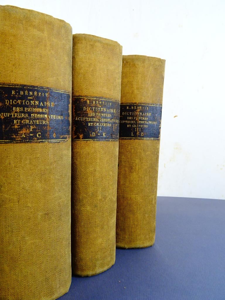 Dictionary critique... des peintres - Bénézit, Enlèvement ou Envoi
