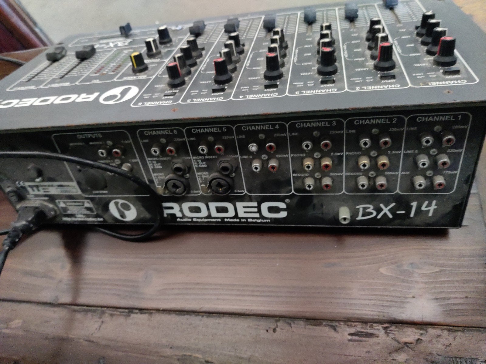 Rodec Rodec 180 BX-14, Enlèvement