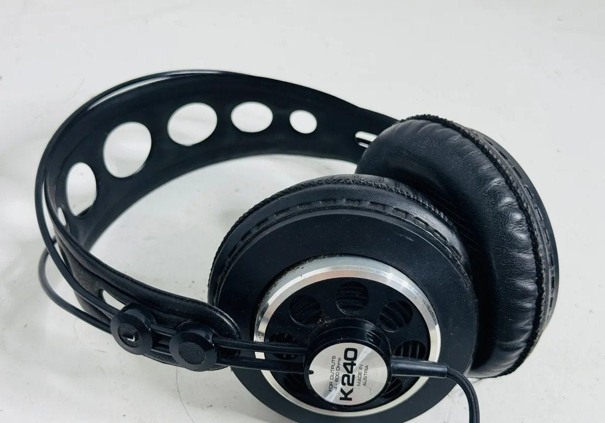 vintage jaren 80 PIONEER KOPTELEFOON, Ophalen of Verzenden, Gebruikt, On-ear, Zwart