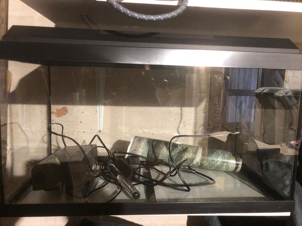 aquarium, Couvercle inclus, Comme neuf, Enlèvement, Juwel