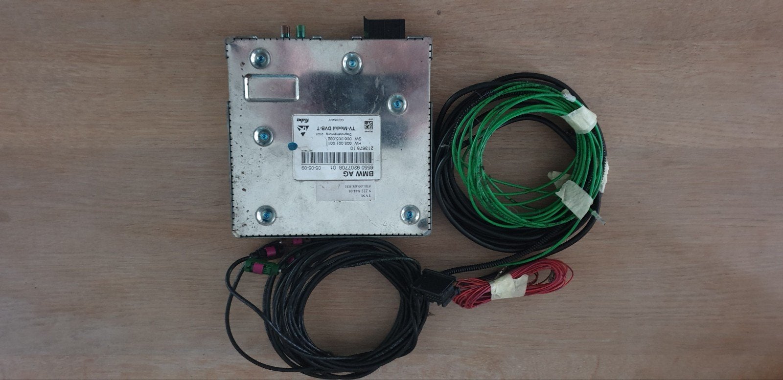 De tv-module 65509207708 van BMW F10 F11 F07 GT F01 DVB-T, Ophalen, Gebruikt, BMW