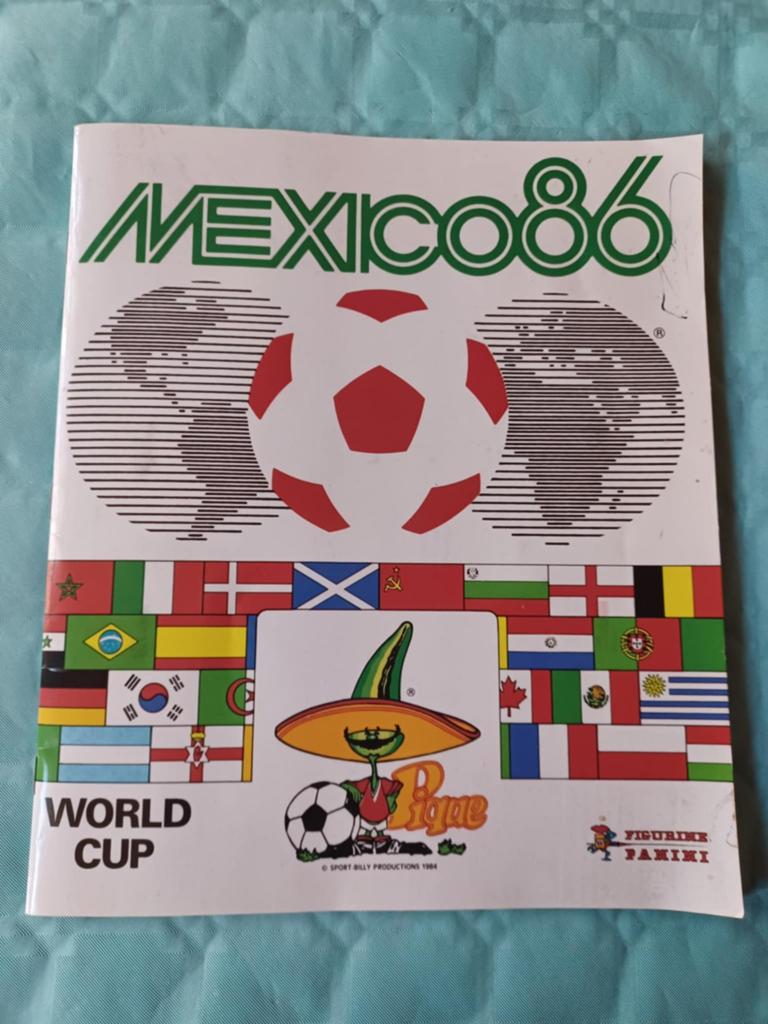 Album panini football coupe du monde Mexico 86