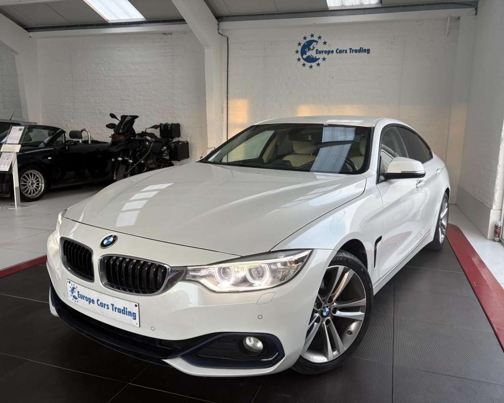 BMW 4 Serie 420 420I LUXURY 2.Oi 184Ch LIGNE COMPLÈTE ARMYT, Auto's, Automaat, Gebruikt, 4 cilinders, Bluetooth